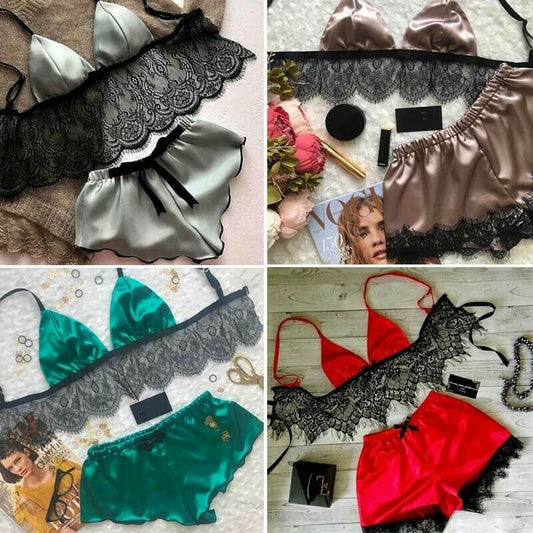 Sexy three-point lace underwear