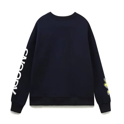 Women's fashion printing basic sweatshirt with long sleeves and unique prints.